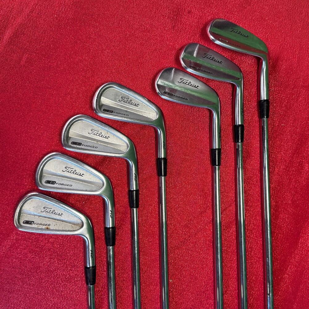 TITLEIST 712 CB/MB Forged 4-PW Right Handed RH R300 Steel Shaft